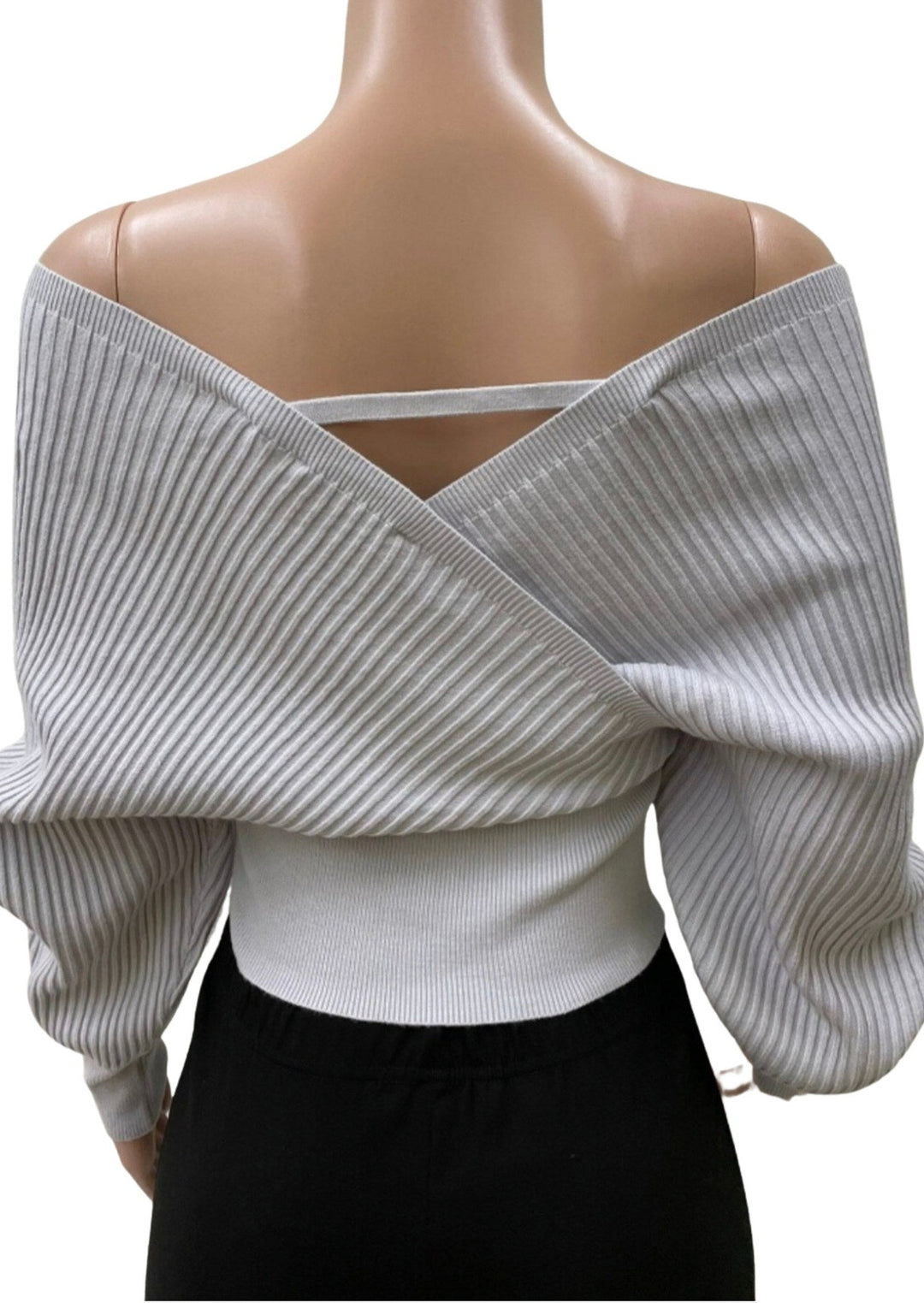Karley Khaki Knit Back